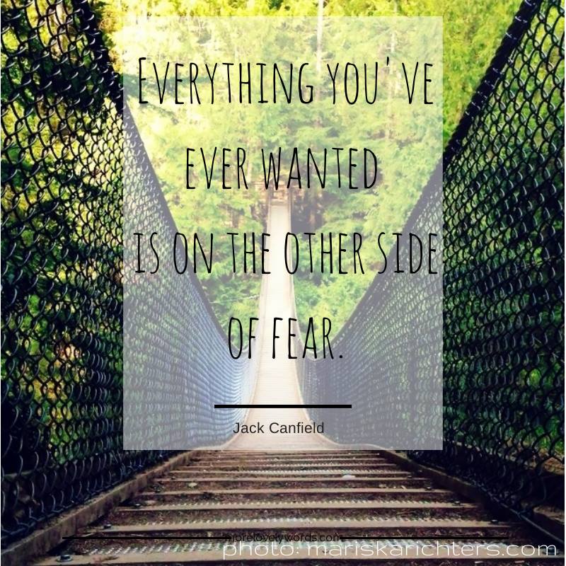 Everything You've Ever Wanted is on the Other Side of Fear