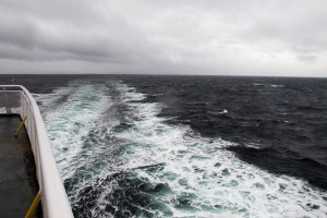 A stormy day on BC Ferries
