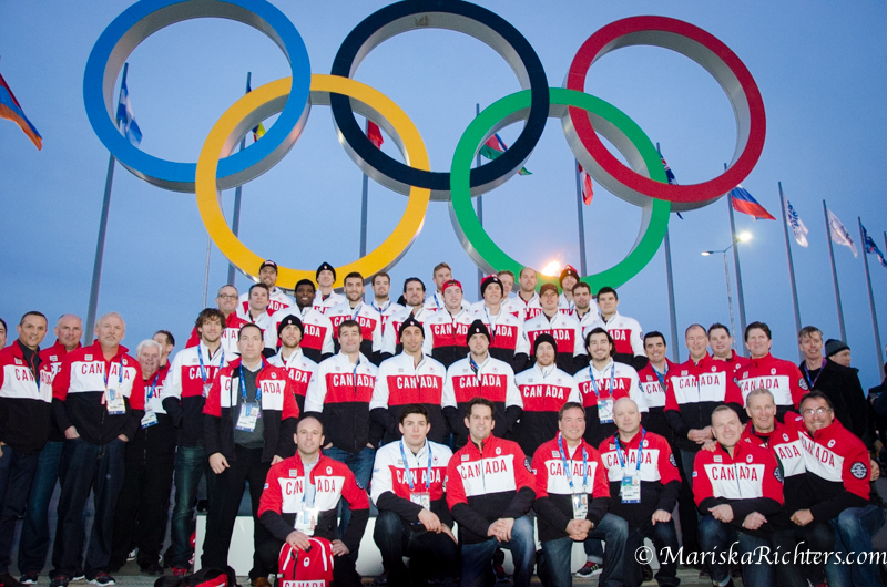 Canadian Men's Olympic Hockey Team 2014