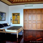 Villa Kembang Kertas Bali - Master bedroom with ensuite bathroom including giant tub and shower.