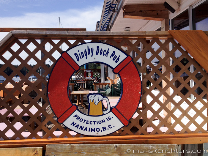 Dinghy DOck Pub on Protection Island